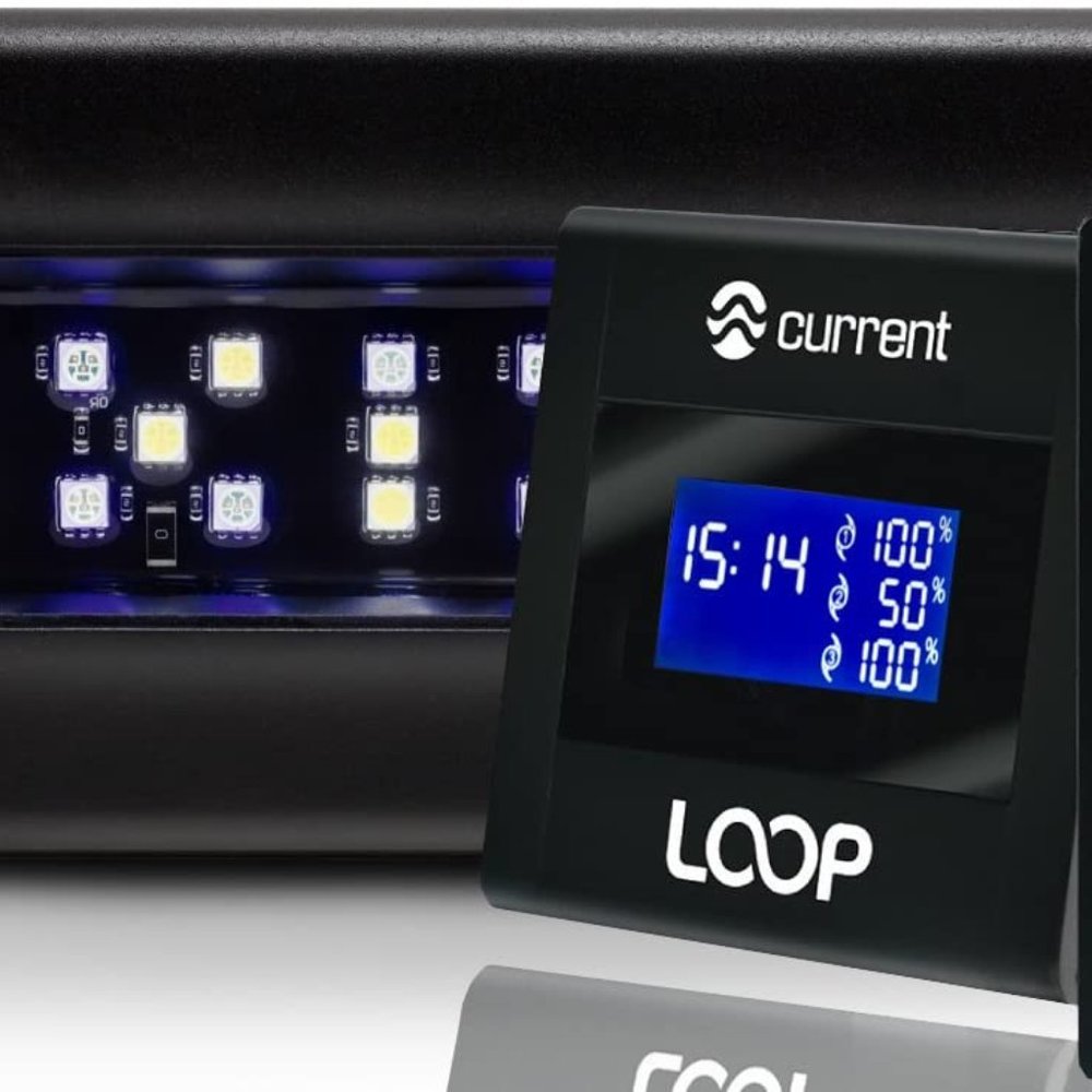 Current USA Orbit Marine LED Aquarium Light, 36-48